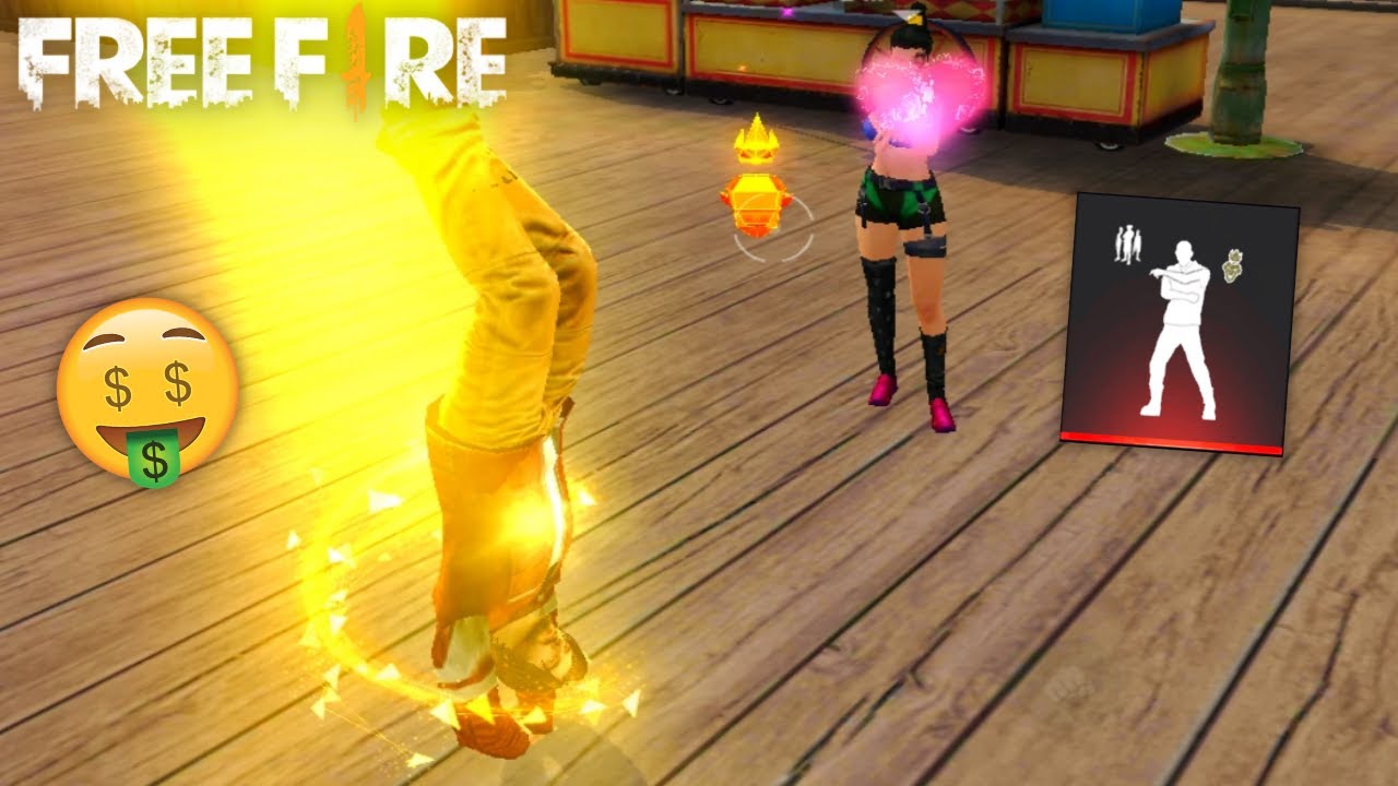 PROCURANDO AS INTERESSEIRAS COM O NOVO EMOTE RARO DO FREE FIRE!