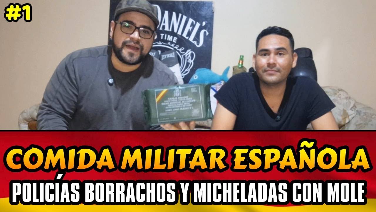 EL BASURERO #1 | MEXICANOS PRUEBAN COMIDA MILITAR ESPAÑOLA