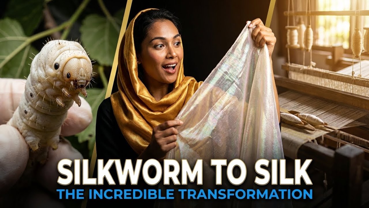 silkworm to silk fabric complete process step by step latest
