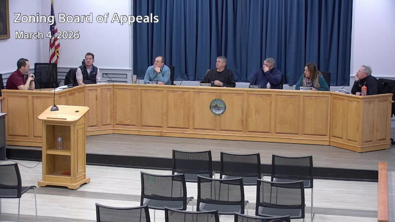 Zoning Board of Appeals meeting March 4, 2026