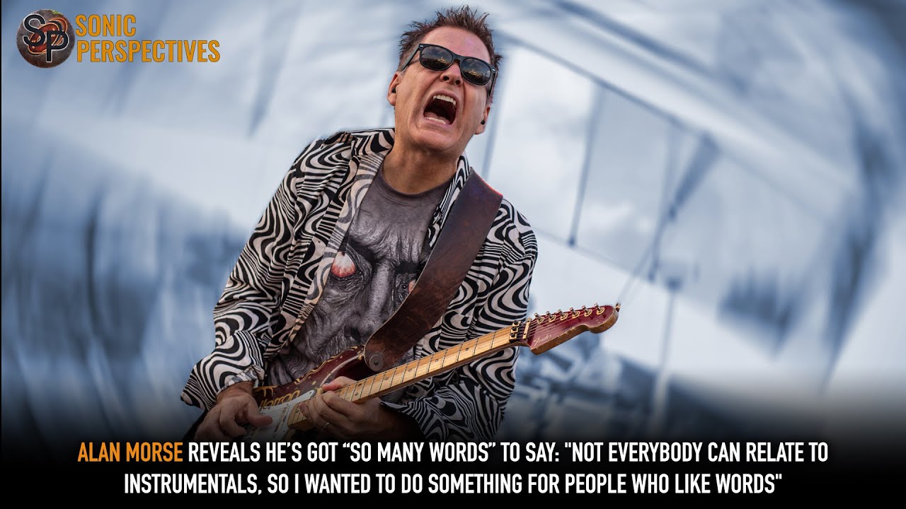 ALAN MORSE Reveals He’s Got “So Many Words” To Say: 