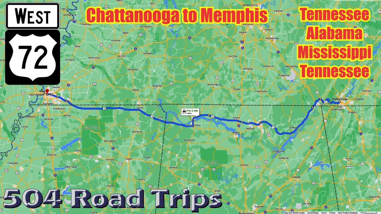 US Highway 72 West - The Whole Thing!  318 Miles