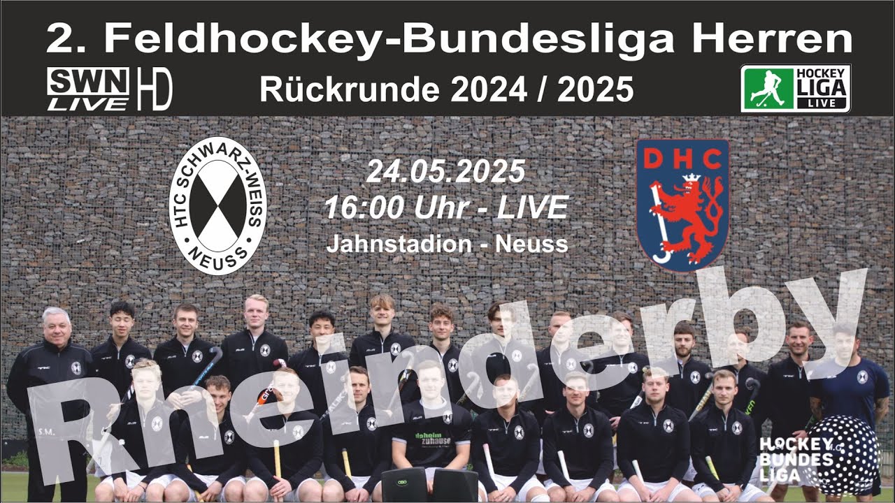 24.05.2025 - 2. Bundesliga Herren - SWN vs. DHC - Livestream