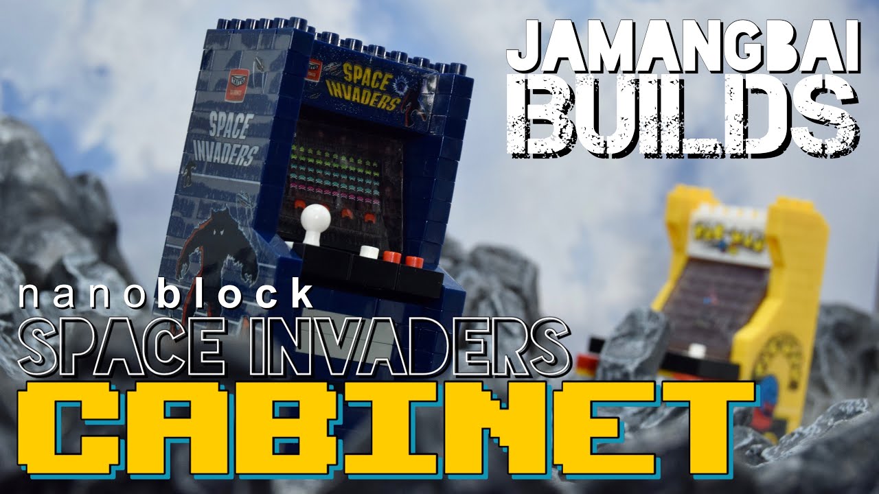 Jamangbai Builds: nanoblock Space Invaders Cabinet x Space Invaders Extreme