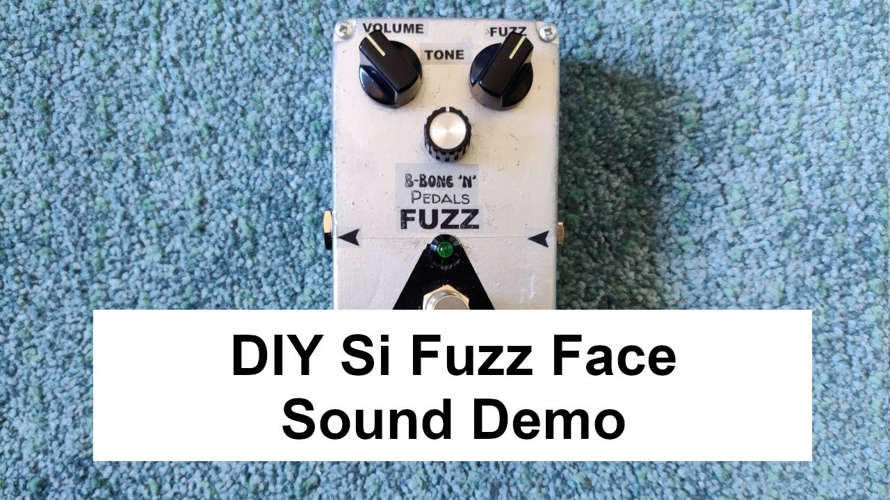 DIY Si Fuzz Face w/ BMP Tone - Sound Demo