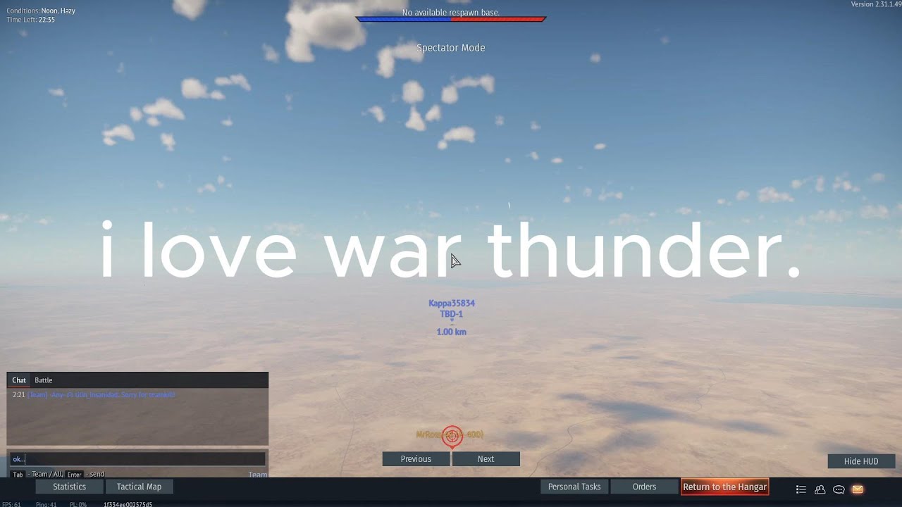 an idiot plays War Thunder