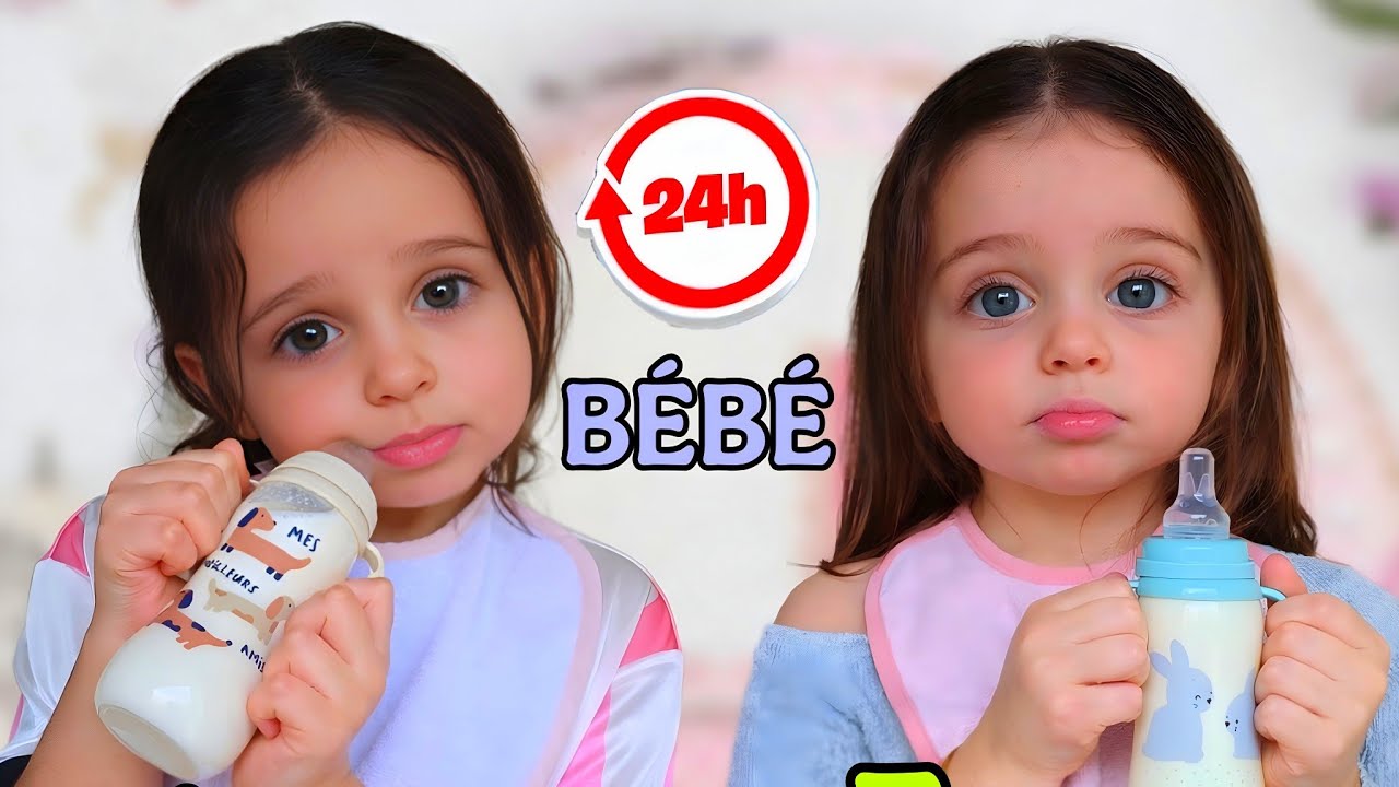 24H ON VIE COMME UN BÉBÉ #challenge #bebe 