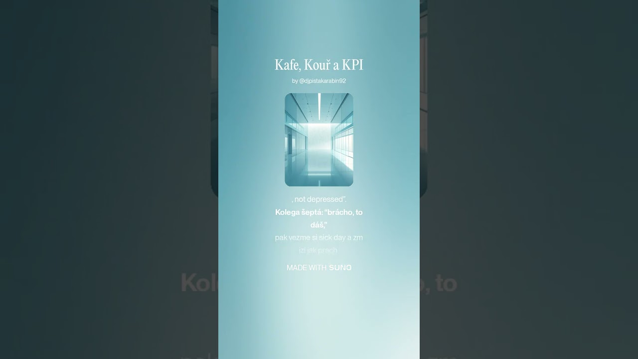 Kafe, Kouř a KPI