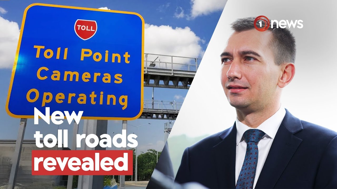 Govt confirms three new roads to be tolled, cost of trips | 1News on TVNZ+