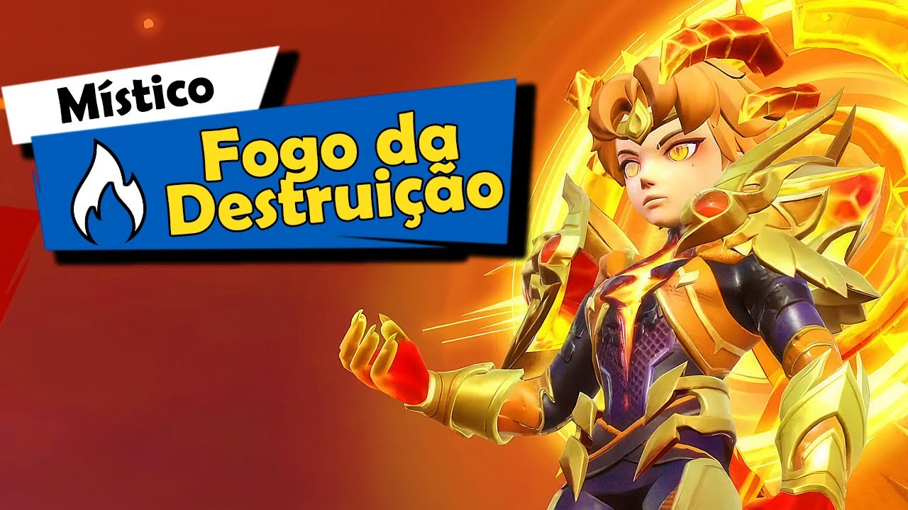 JOGUEI com o MÍSTICO FOGO DA DESTRUIÇÃO no Super Sus