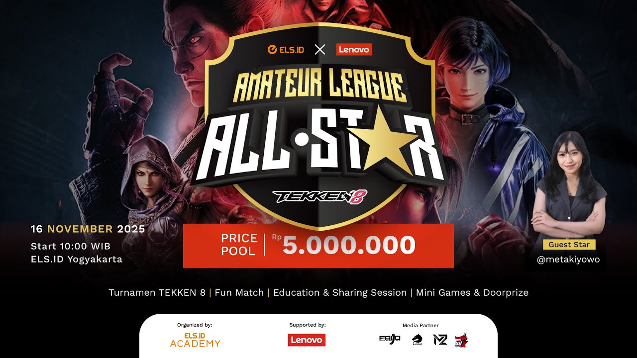 ELS.ID x Lenovo Amateur League All Star Tekken 8