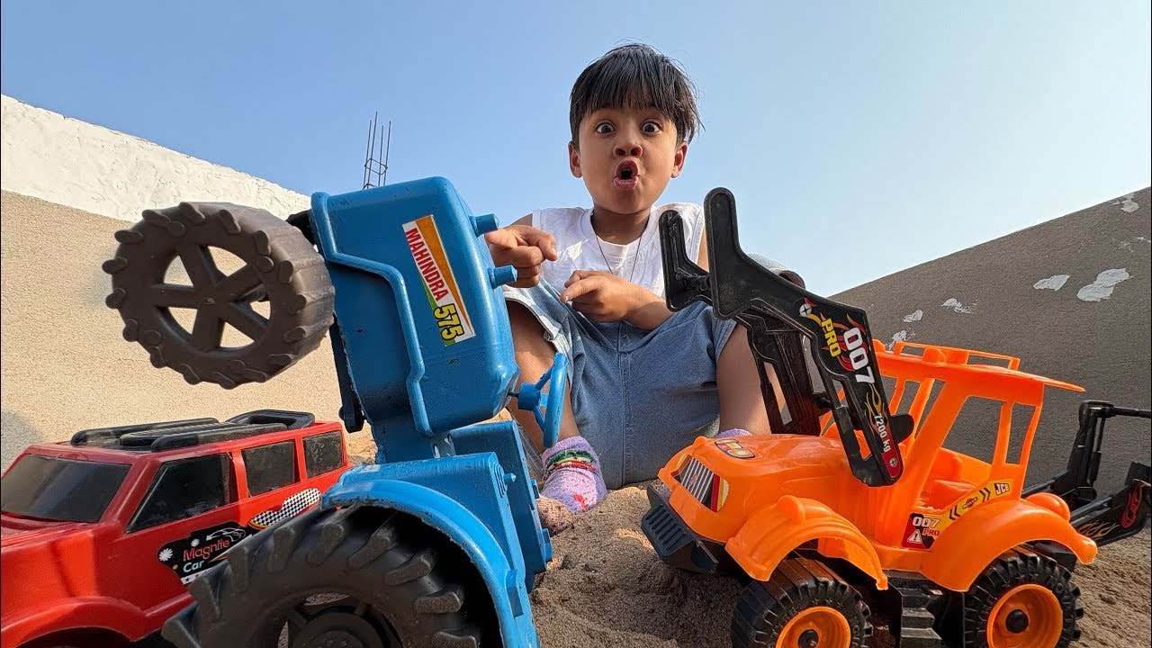 अरव सोग्या था हमने उसे खिलोने ले लिय(toy video )😂