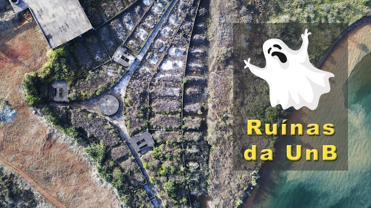👻 Explorando as Ru&iacute;nas da UnB - Drone 🇧🇷