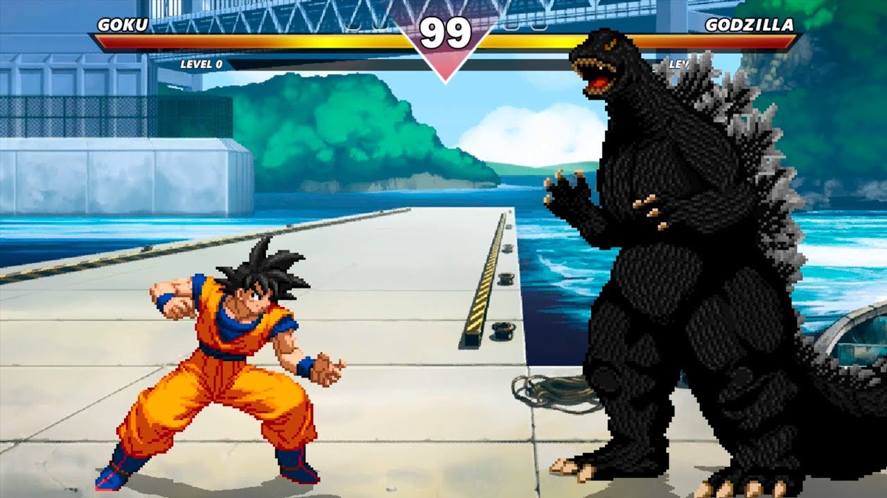 GOKU VS GODZILLA - HIGH LEVEL INSANE FIGHT!