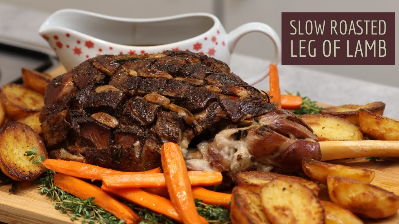 I Cooked The World's BEST Slow Roasted Leg of Lamb