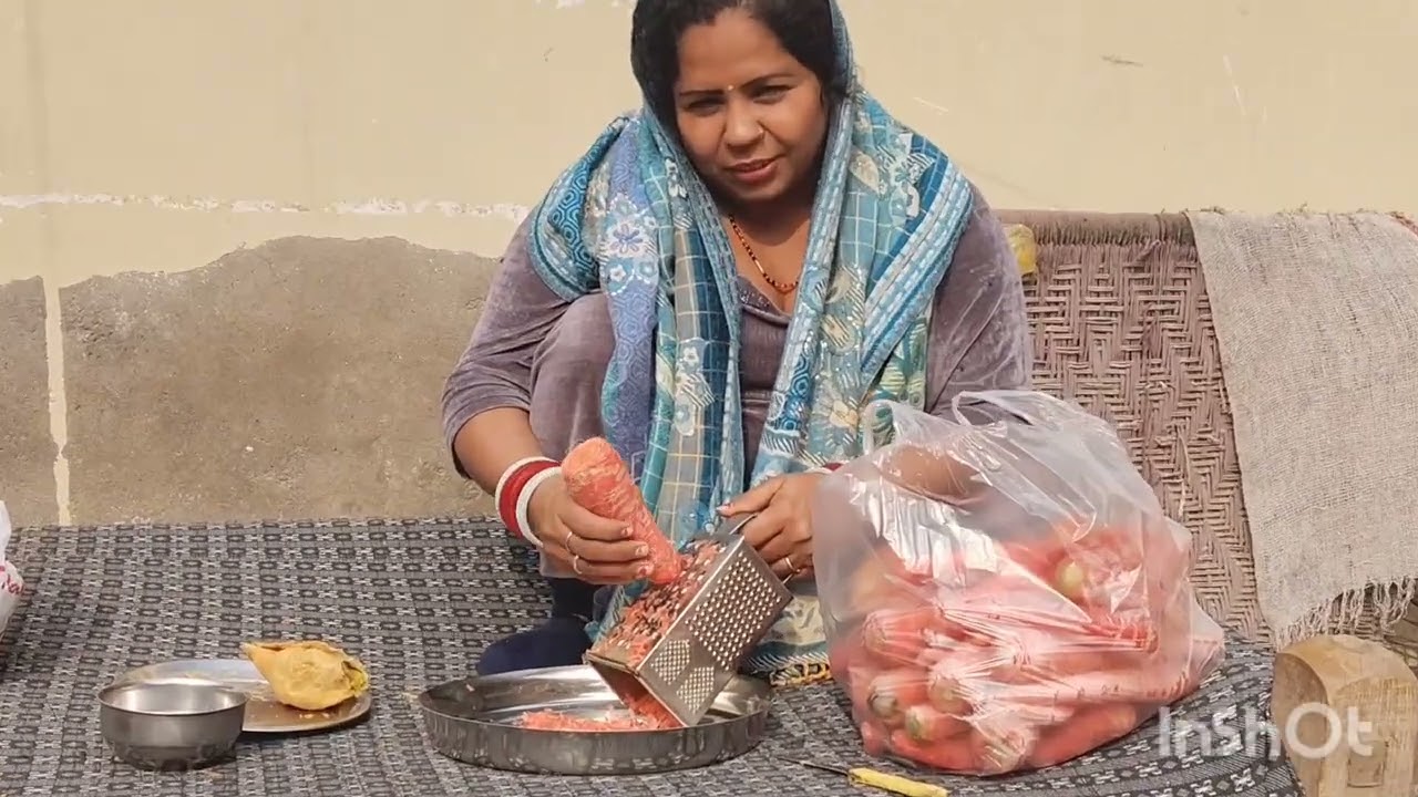 Aaj ke vlog me special gajar ka halwa