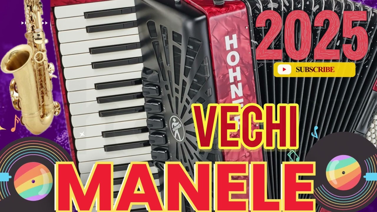 Colaj Manele Vechi‼️Acordeon‼️Muzica de Petrecere🪗Instrumentale de Joc
