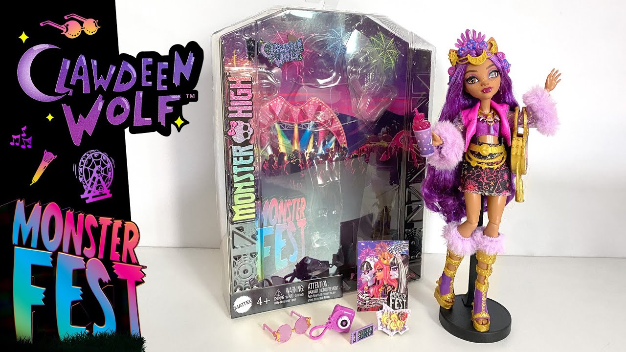 Review CLAWDEEN WOLF 🌙 MONSTER FEST | Monster High G3