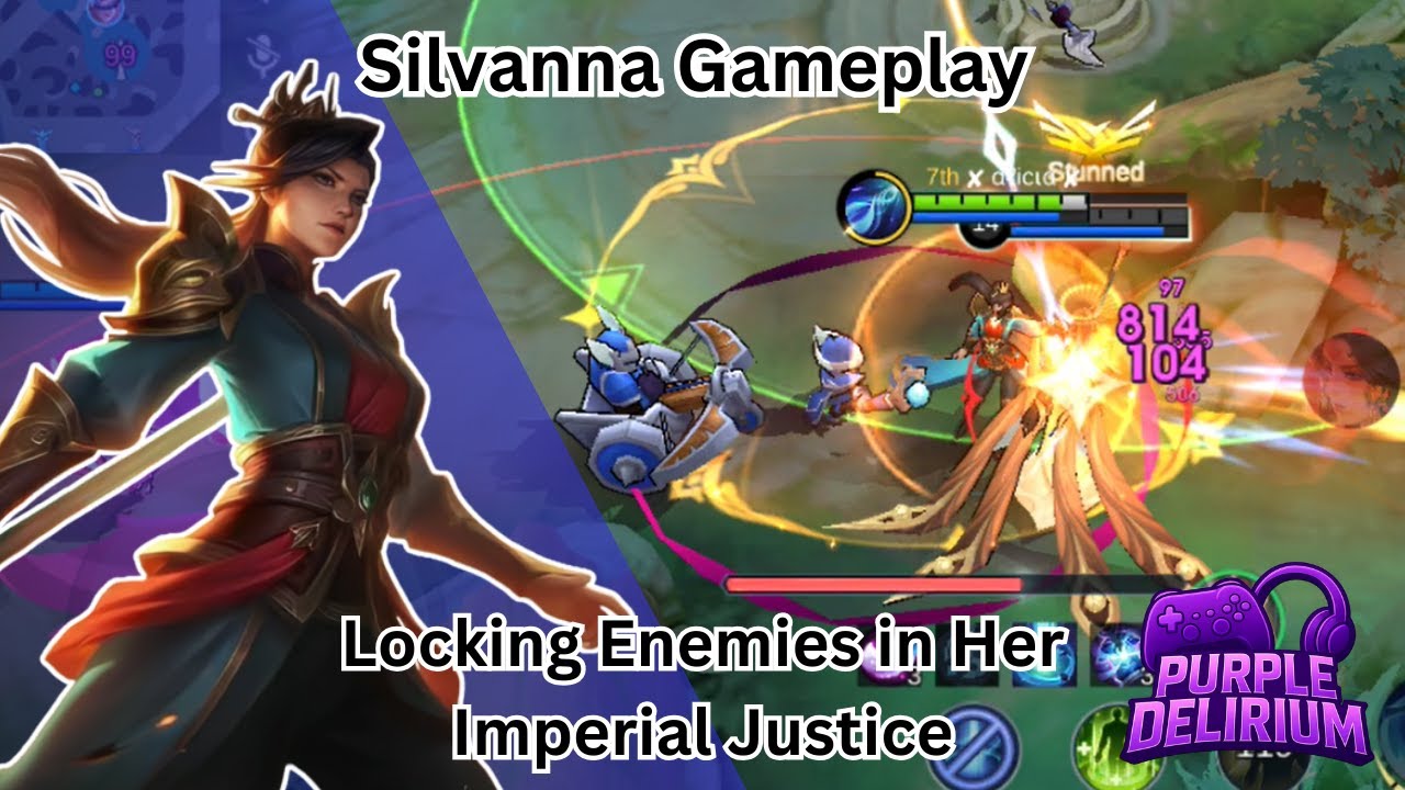Trapped, Slashed, Deleted — Silvanna Gameplay | Mobile Legends
