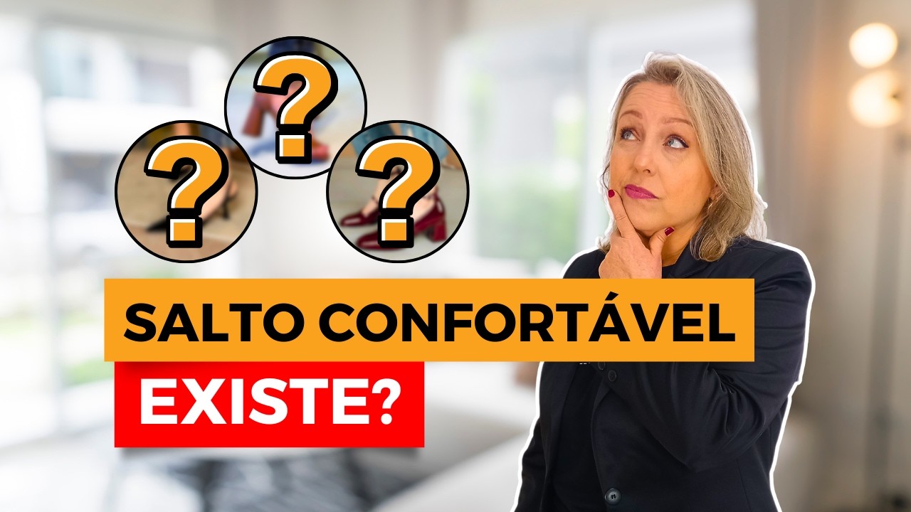 5 SAPATOS de SALTO ALTO Confortáveis e Elegantes