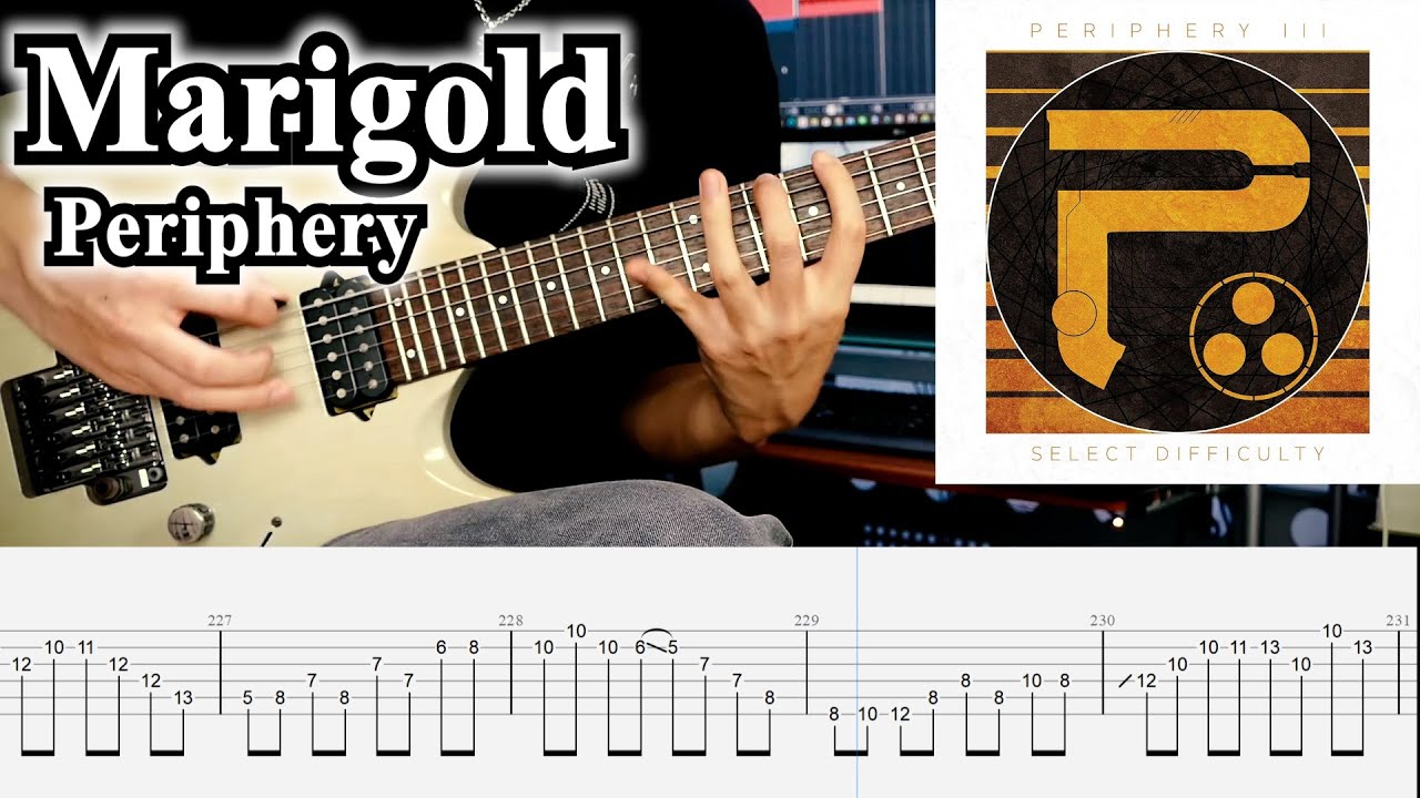 【TAB】♪Marigold  / Periphery Guitar Cover