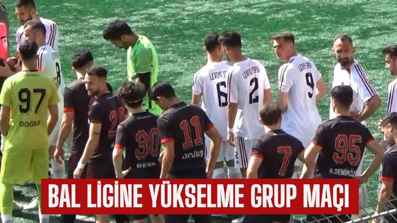 BAL LİGİNE YÜKSELME GRUP MAÇI / KÜÇÜKÇEKMECE İDMAN YURDU - LEVENT SPOR MAÇ ÖZETİ