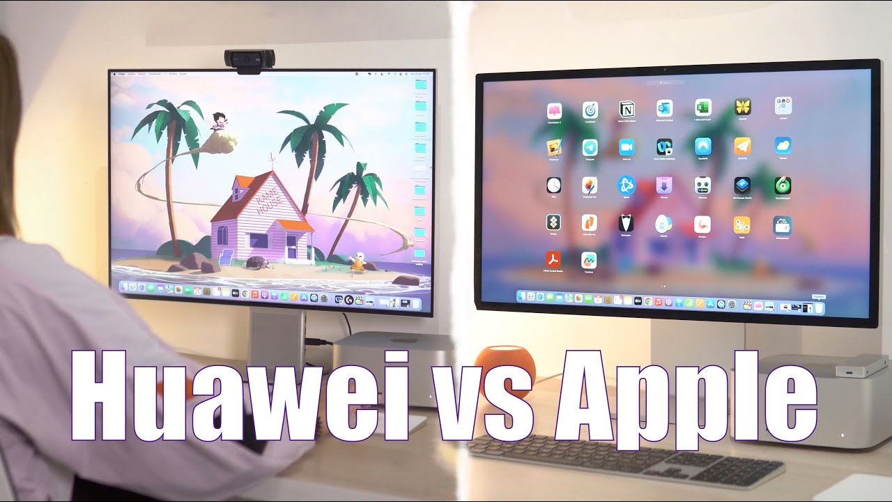 Apple Studio Display vs Huawei MateView 🔥 ¿Cuál es MEJOR COMPRAR?