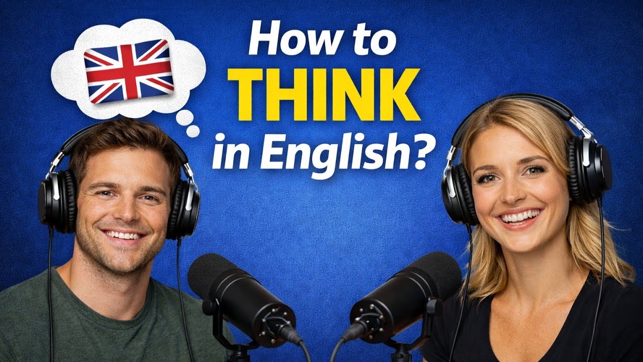 learn English with Podcast | learn English | English conversation | How to think in English?