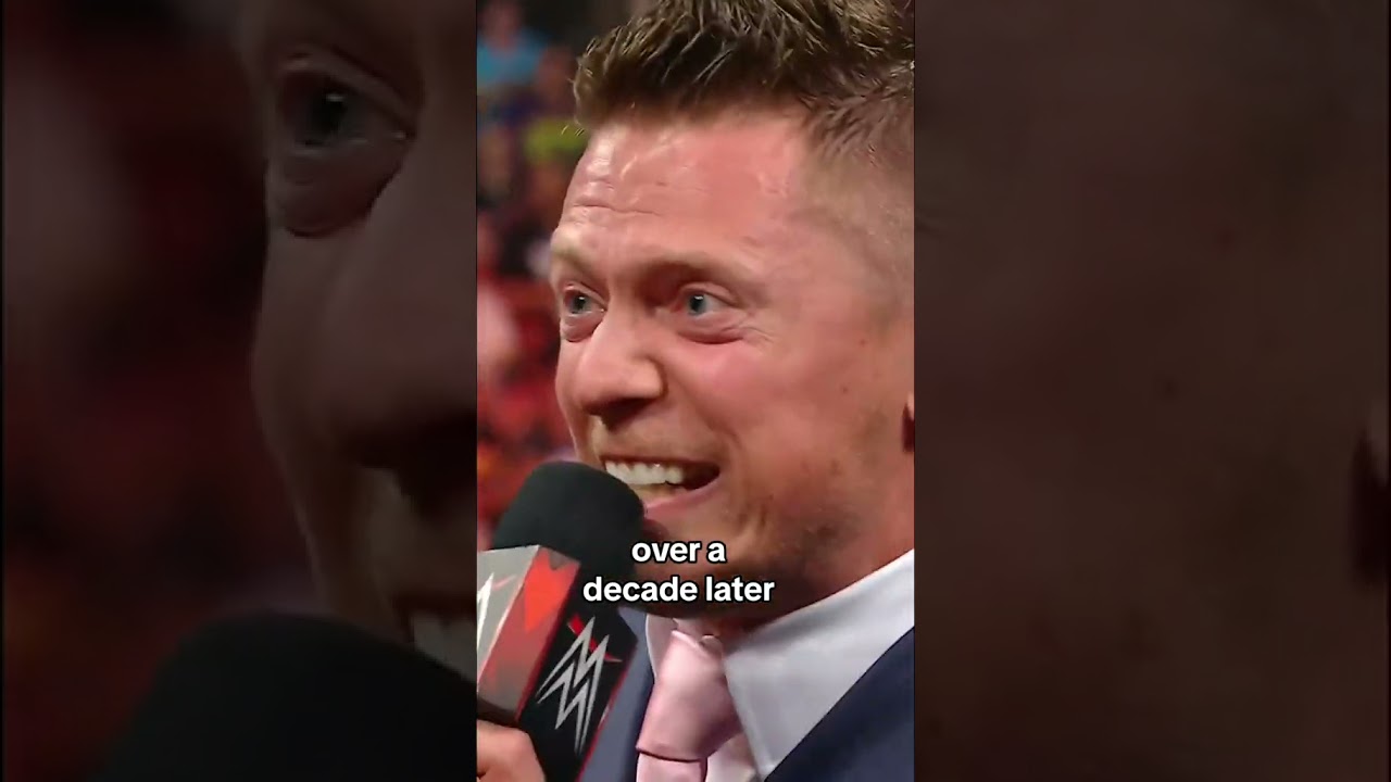 The Miz is VERY serious 👀