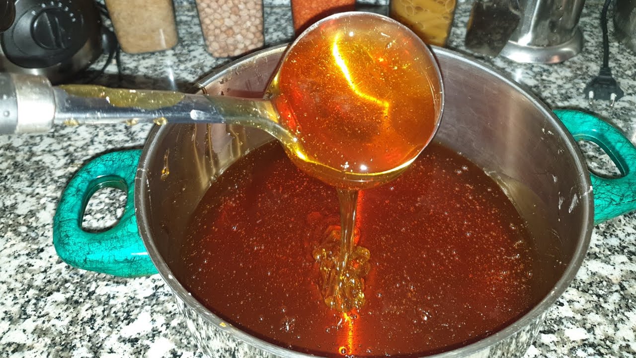 طريقة تحضير عسل منزلي ناجح 100% كيجي يا سلااام 