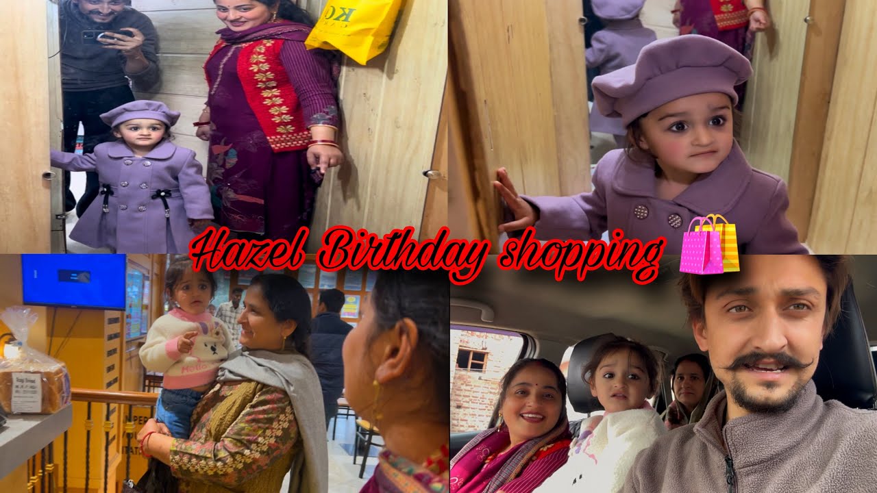 Hazel Birthday Shopping 🛍️ 