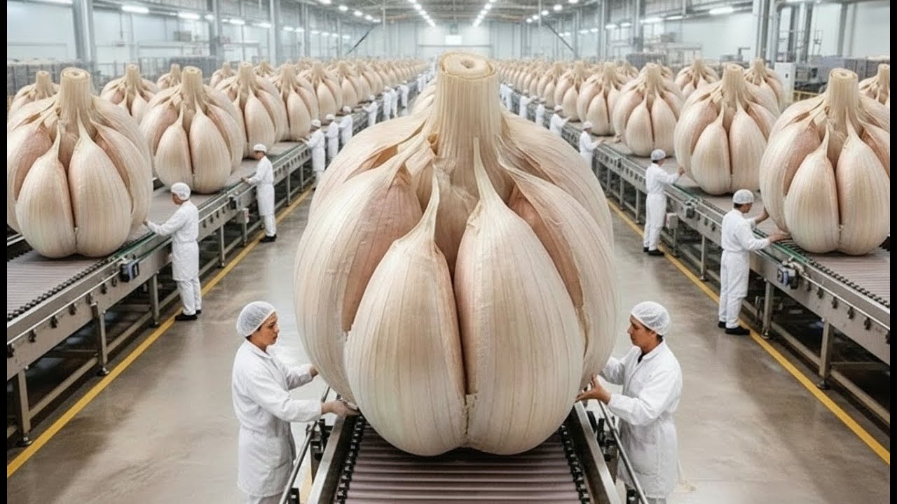 Inside a Modern Factory: Garlic Powder Production Process