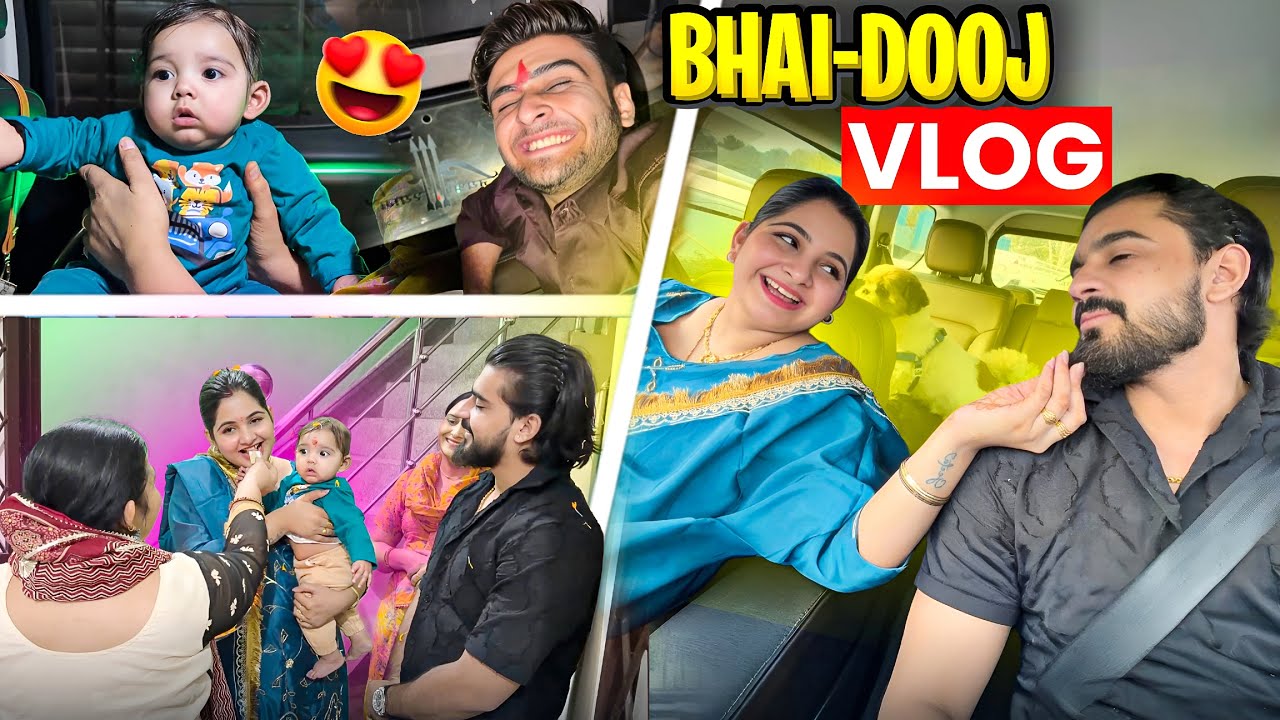 Bhai-Dooj vlog ❤️