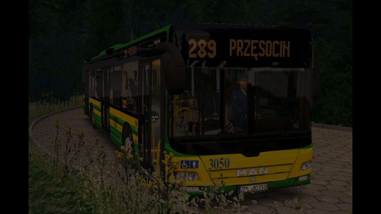 OMSI 2: Fikcyjny Szczecin - MAN NL283 Lion's City #3050 Linia 289
