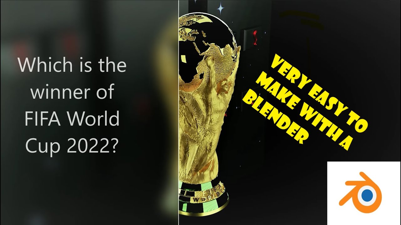 Qatar World Cup 2022| I easily recreated the World Cup with Blender