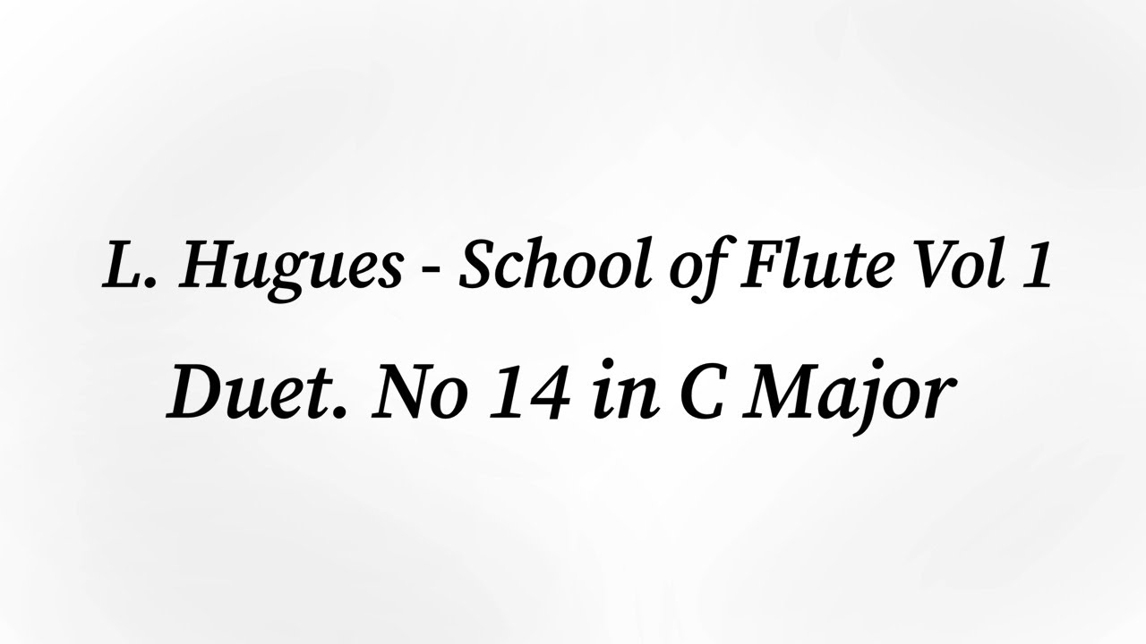 L. Hugues, ex. n. 14 (Op.51, Vol.1)