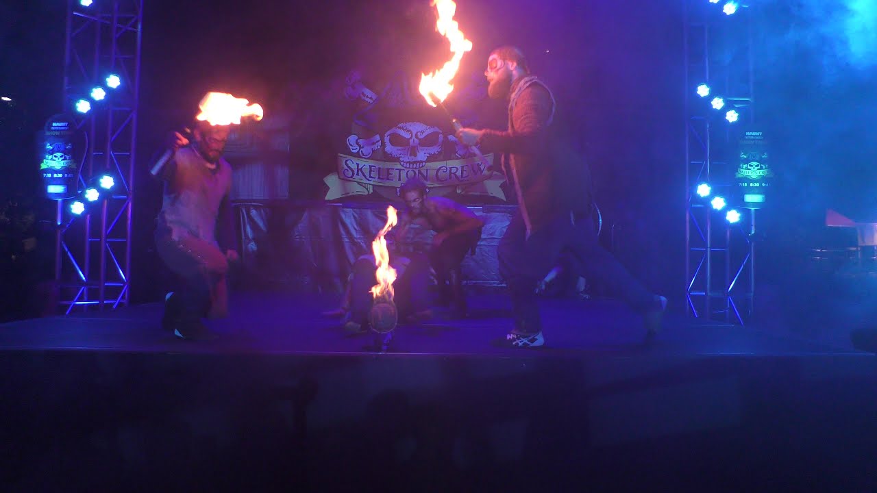 Skeleton Crew 4K @ Cirque Halloween Haunt Dorney Park 09/16/2023
