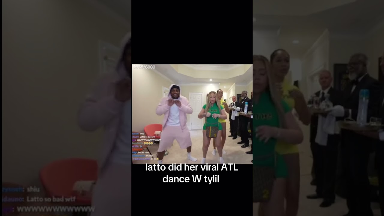 Latto did her viral ATL dance on tylil stream #twitch #latto #tylilshow