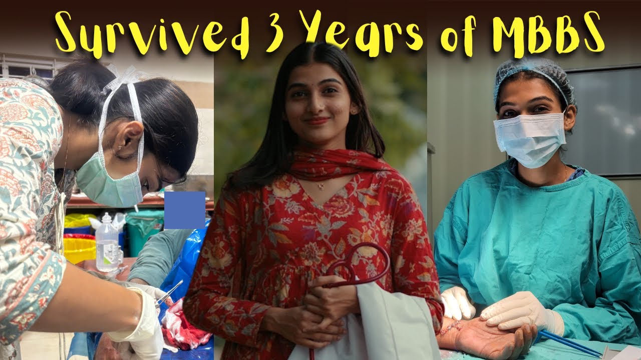 MBBS Reality: Survived 3 yrs of MBBS♥️| Calicut Medical College | Swathi Chola