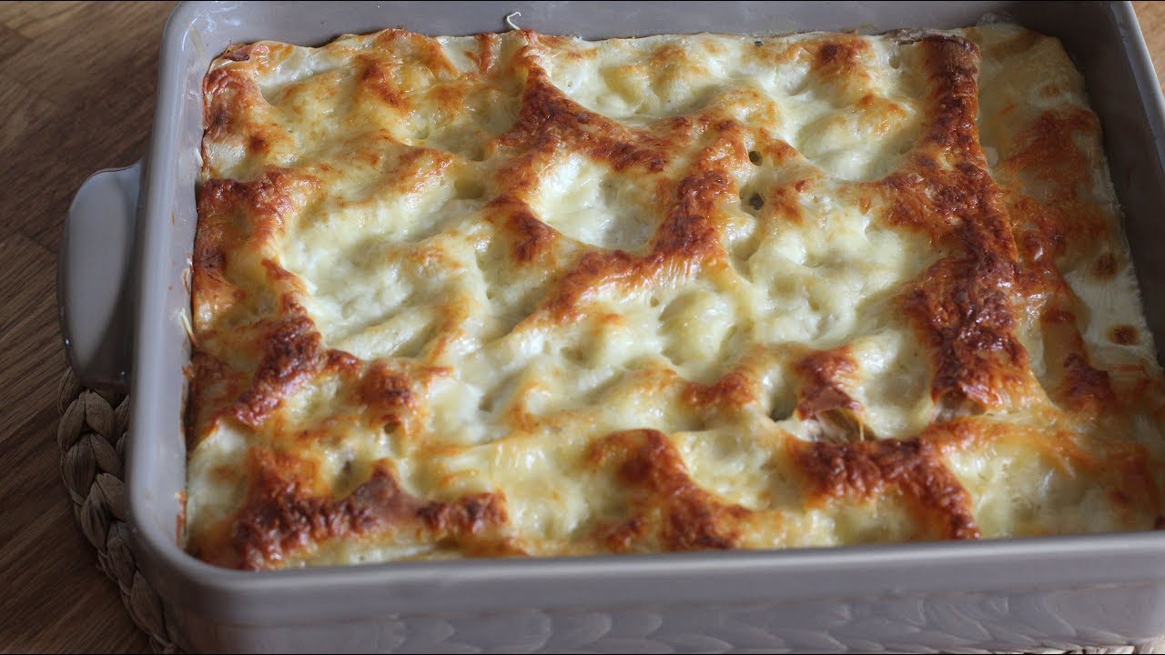 Lasagnes aux poireaux et thon , facile et délicieux !
