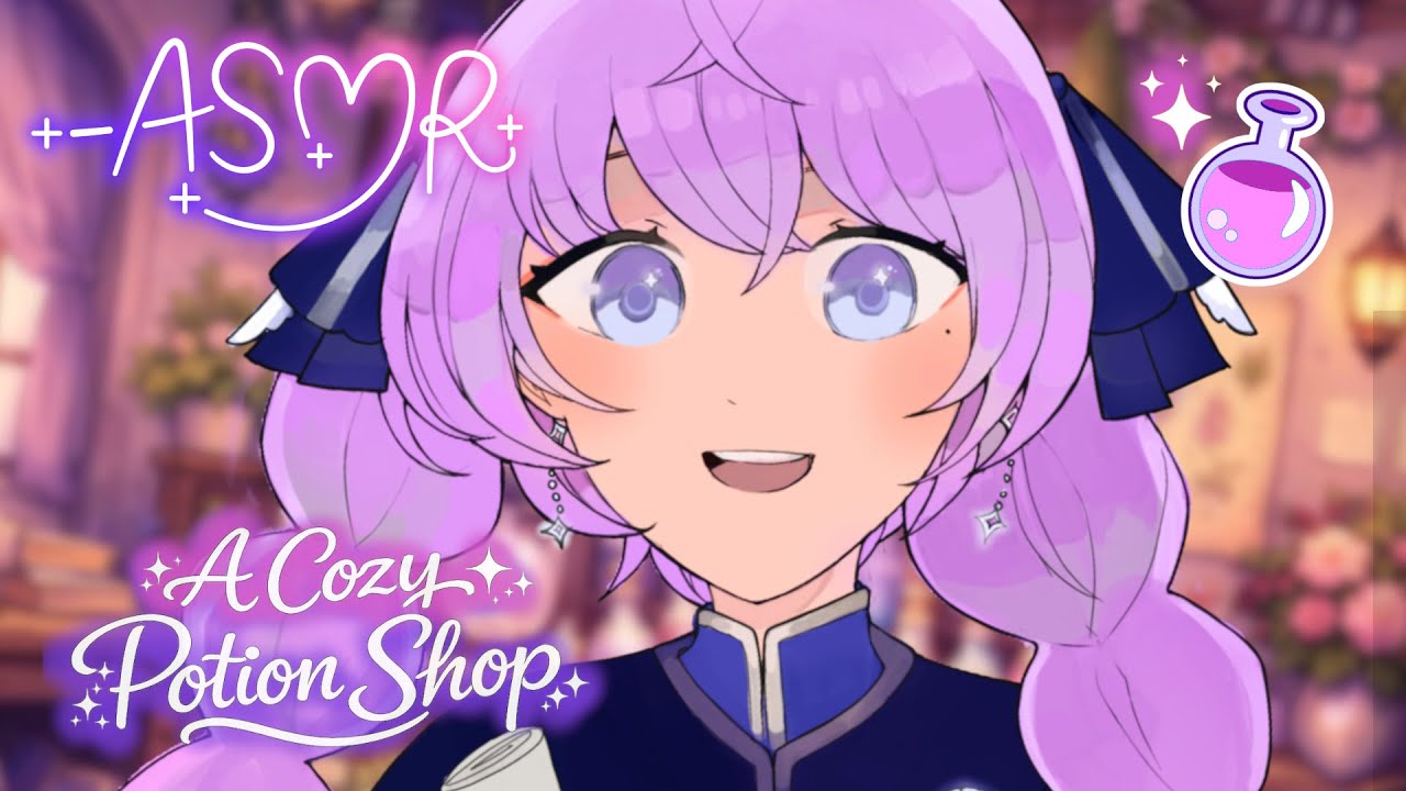 【ASMR】Enchanted Potion Shop 🌙 Soft Spoken Fantasy RP for Sleep