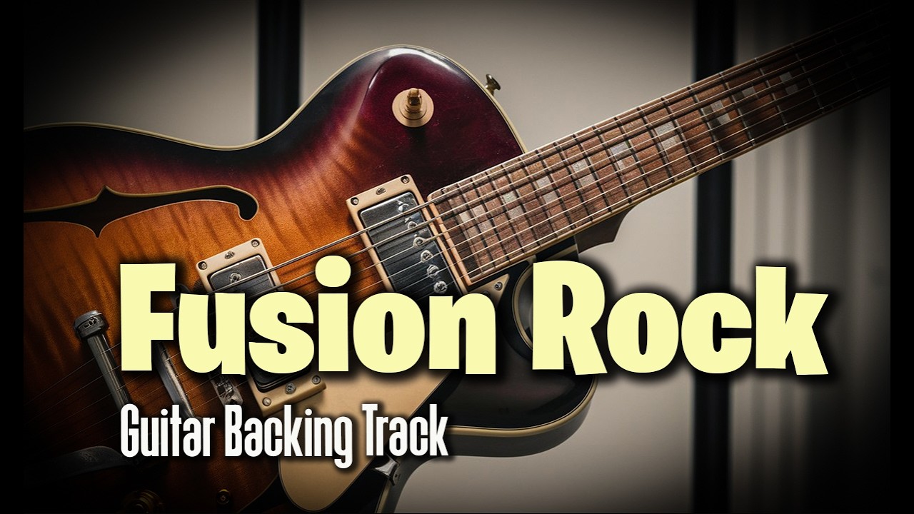 🎸 D Major FUSION ROCK Backing Track &ndash; Elevate Your Guitar Solos! 🔥