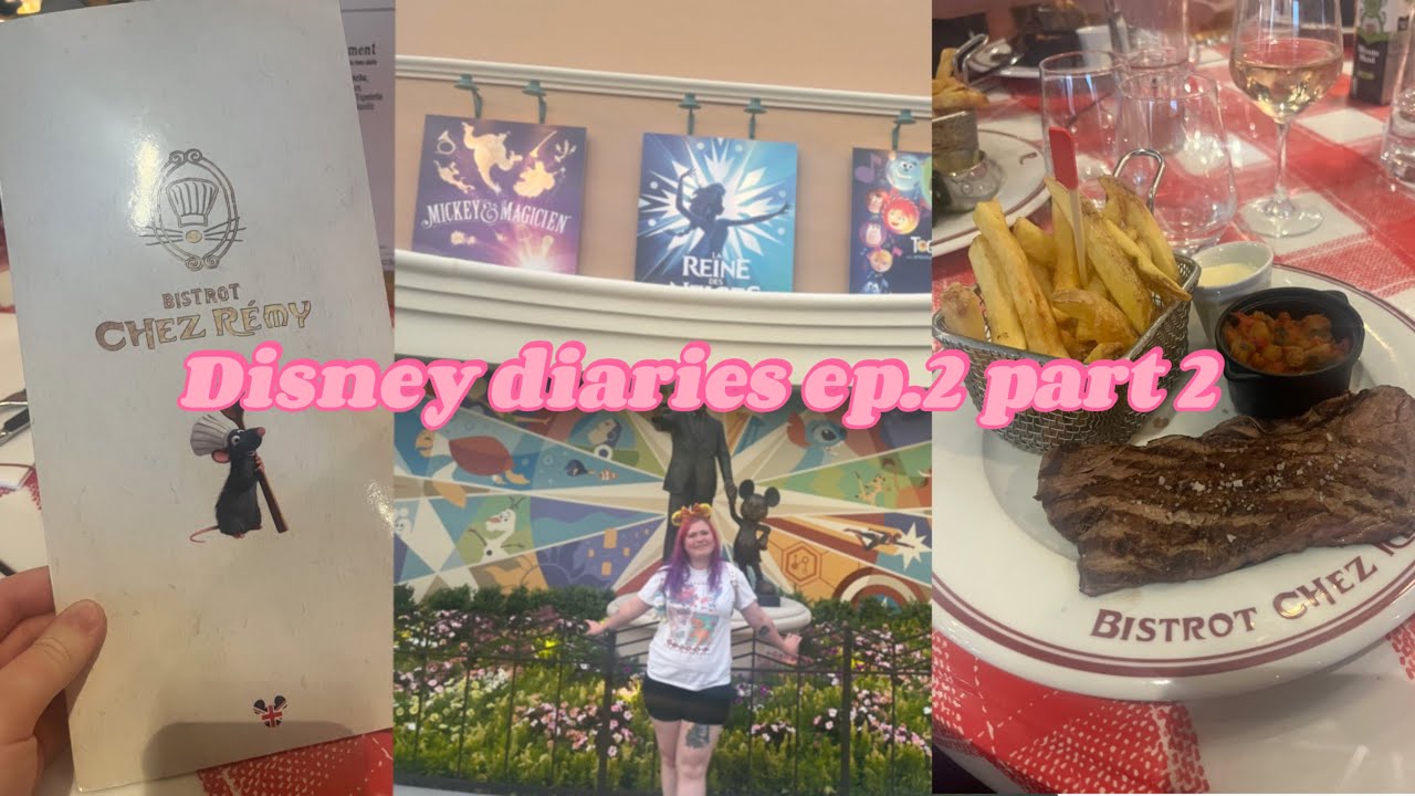 Walt Disney studios, Bistrot Chez Remy and Disney Tales of Magic | Disney Diaries #2 part 2