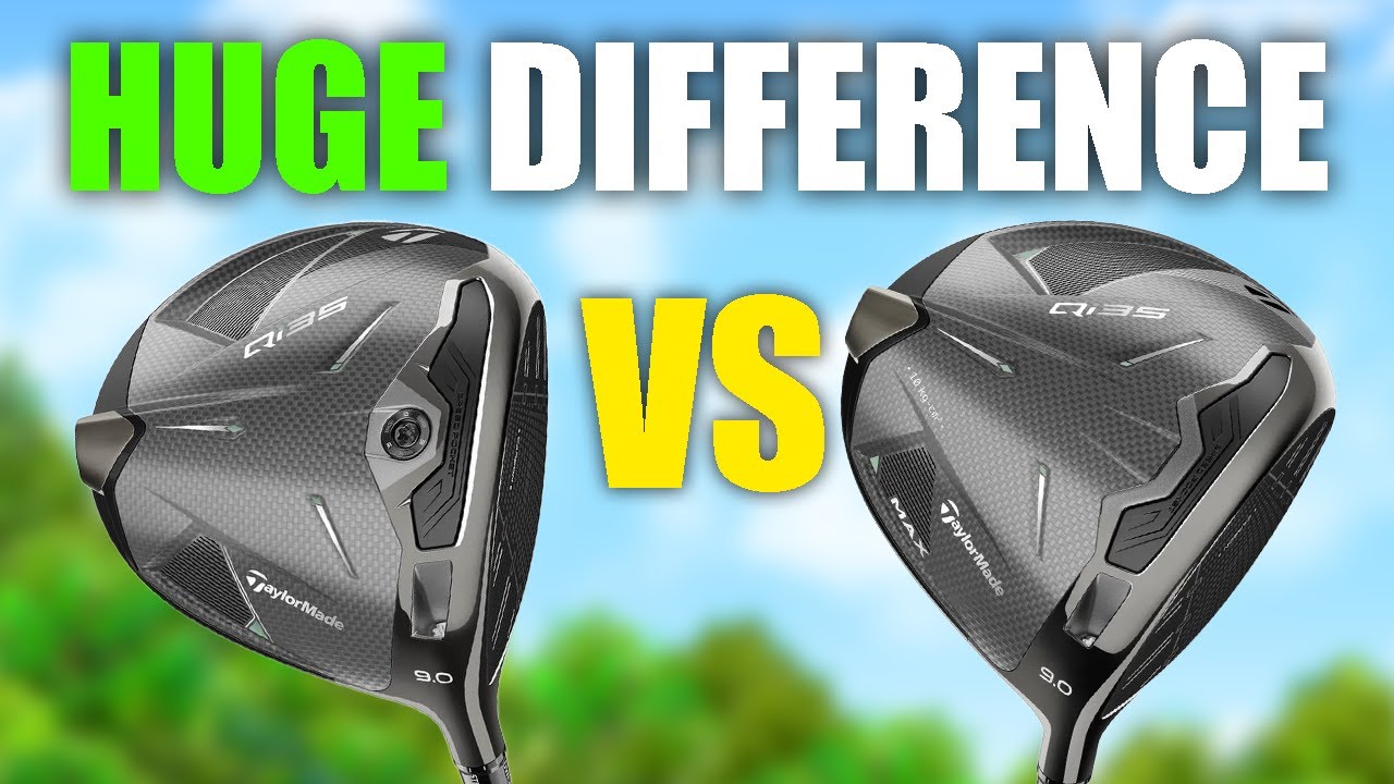 TaylorMade Qi35 v&rsquo;s Qi35 Max - Driver Head to Head!