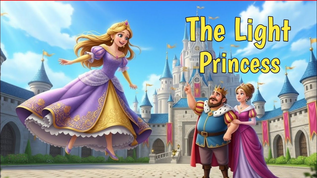 The Light Princess ✨👑 | Magical Fairy Tale for Kids | Animated Moral Story