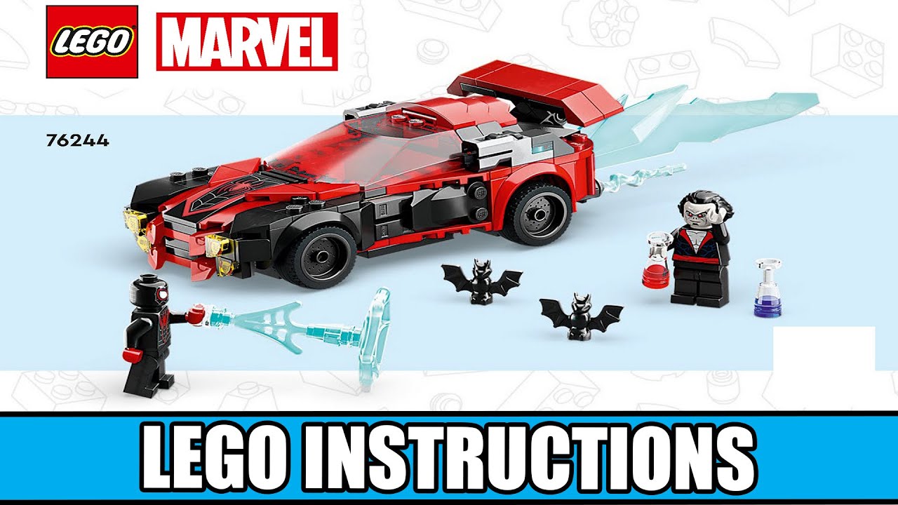 LEGO Instructions | Marvel Super Heroes | 76244 | Miles Morales vs. Morbius