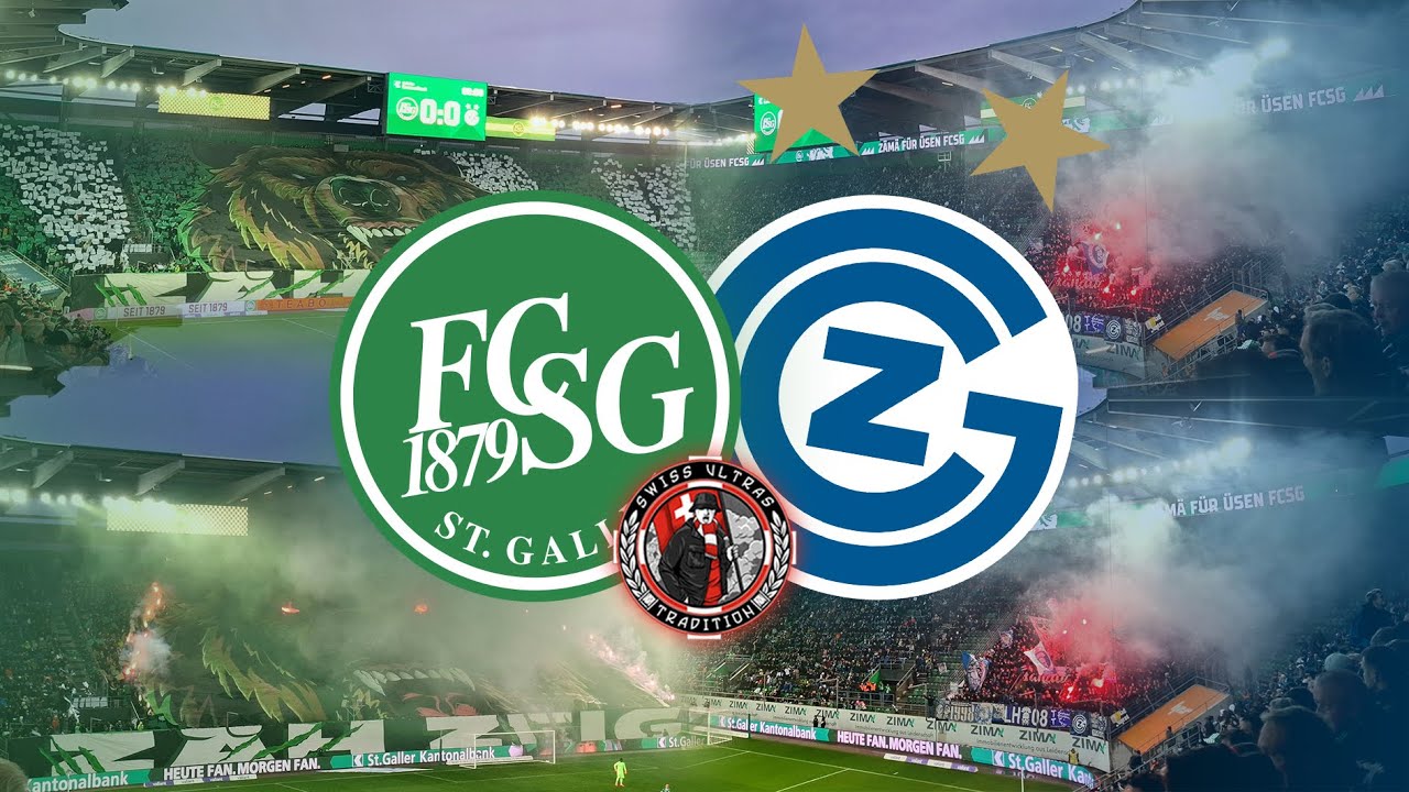 FC St. Gallen 5:0 GC Zürich | 25.10.2025 | Choreo, Pyro, Fanchants | Swiss.Ultras.Tradition