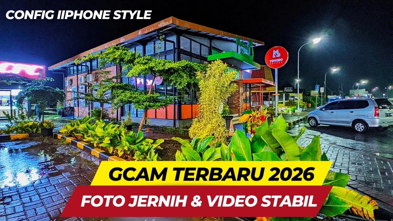 GCAM TERBARU 2026 🔥 VIDEO STABIL & FOTO JERNIH, GCAM BSG 9.3 CONFIG IPHONE STYLE