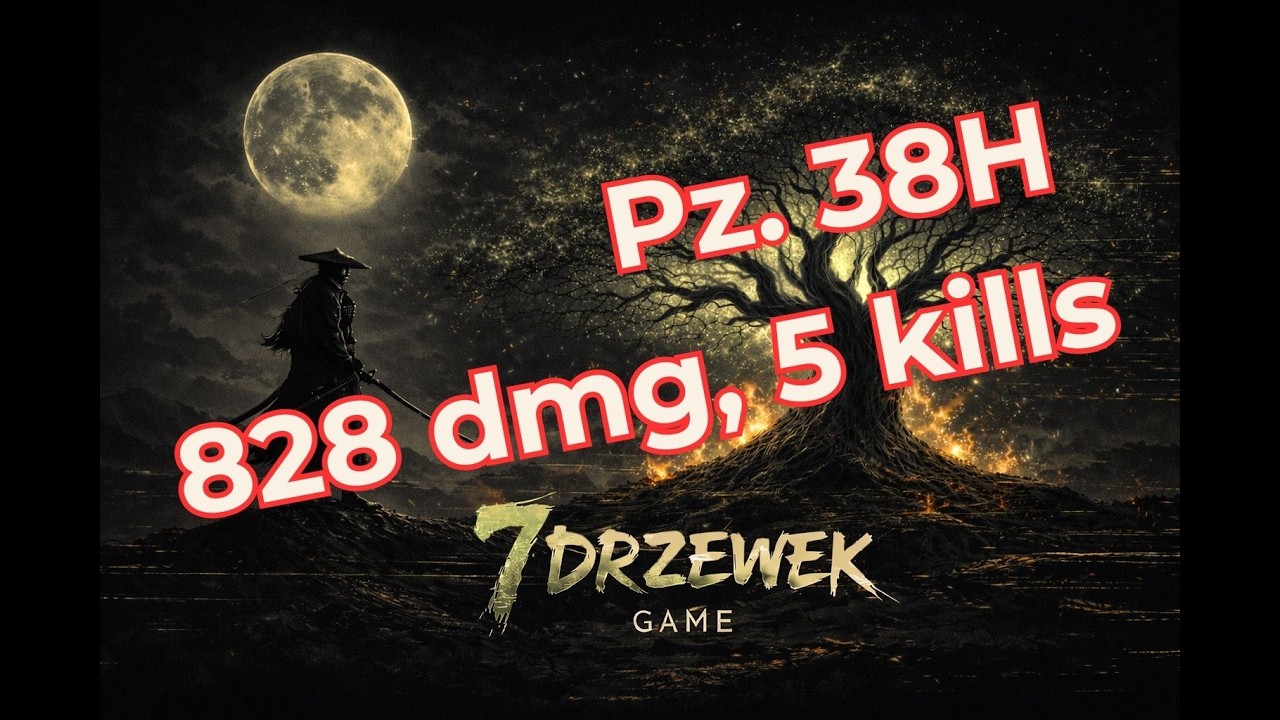 Pz. 38H (Tier II): 828 dmg, 5 kills „WoT Blitz”, rekord