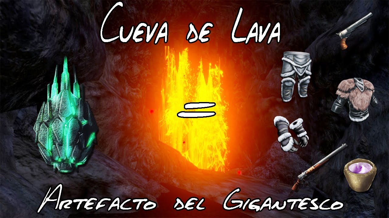 Pasando la Cueva de Lava y entregando Arefacto del Gigantesco, super facil! Ark Mobile